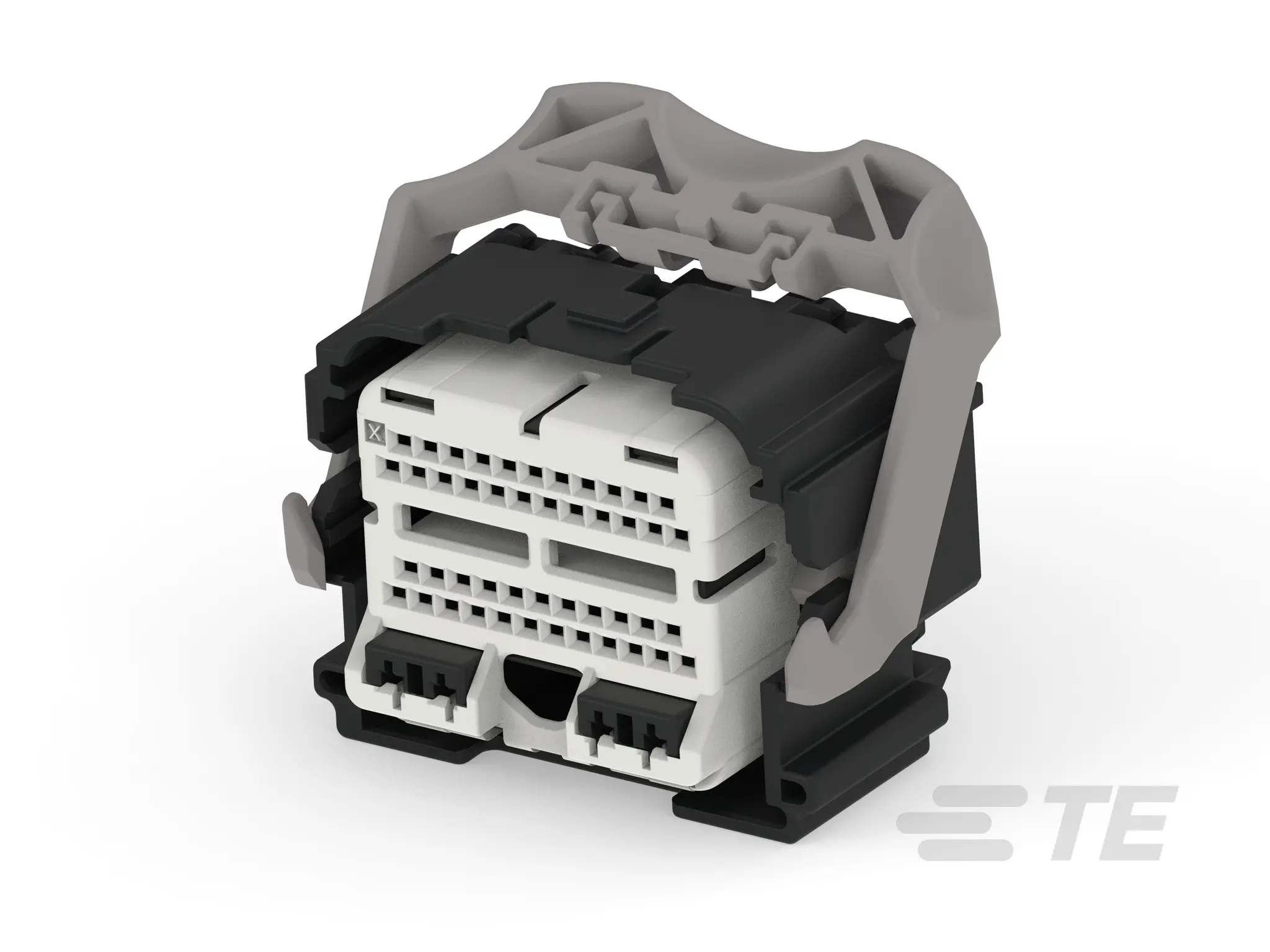 Produktfoto 1 von TE Connectivity 1438129-2  Automotive, Kfz-Steckverbinder, Grau