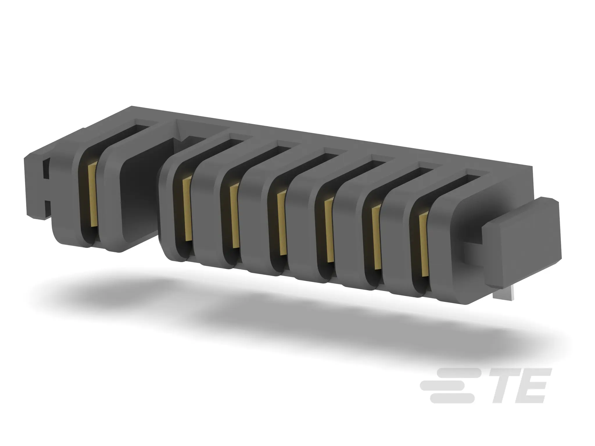 Produktfoto 1 von TE Connectivity DC-Buchsenstecker Leiterplattensteckverbinder Gehäuse für Stecker