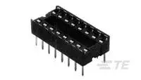Produktfoto 1 von TE Connectivity DIPLOMATE DIL-Sockel Gerade, 8-Pin Steckhülse Spannhülse Zinn, Raster 0.3 mm Raster
