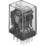 Produktfoto 1 von TE Connectivity KHAU Elektromechanisches Interfacerelais 120V ac, 4-poliger Wechsler