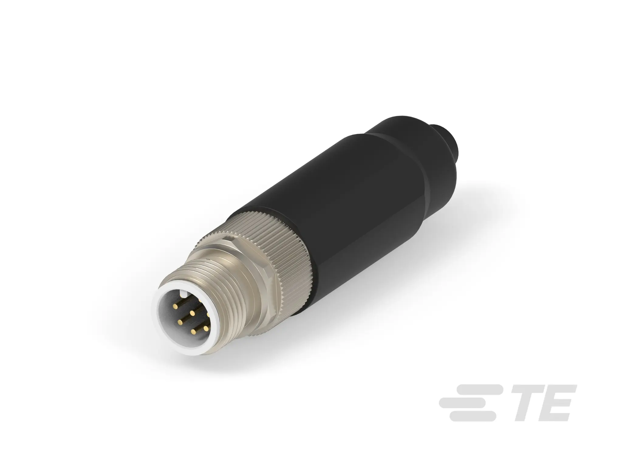 Produktfoto 1 von TE Connectivity 28234 16 M12 Industrie-Rundsteckverbinder Stecker 8-polig Stecker 2A Kabel IP40