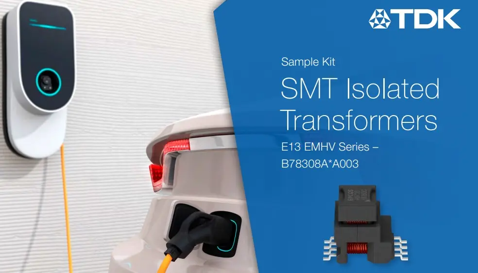 Produktfoto 1 von EPCOS Telekom-Transformator 4.1 μH 75mΩ 1 : 0.22 :0.78 Oberfläche