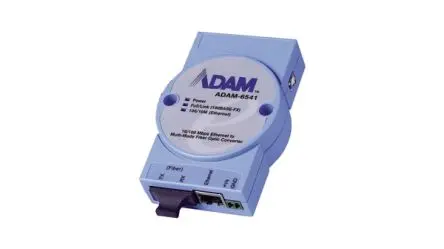 Produktfoto 1 von Advantech Ethernet-Medienkonverter 100Mbit/s, Halb-Duplex, Voll-Duplex, Multimodus 100 m 100 Mbit/s, Anschluss: RJ45