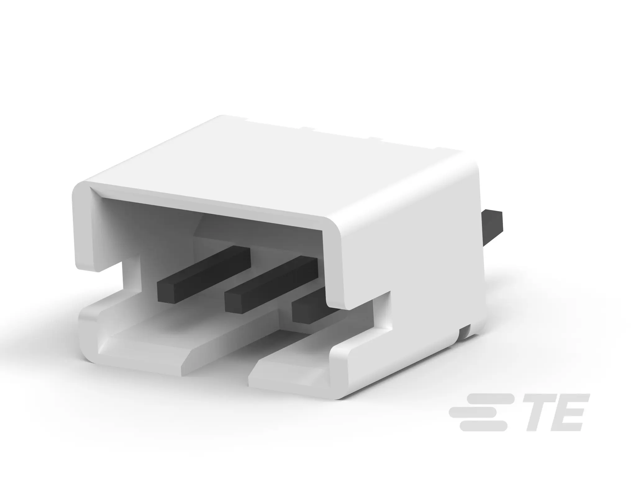 TE Connectivity 440054-3 Leiterplattenleiste Vertikal, 3-polig / 1-reihig, Raster 2 mm Raster Leiterplattenmontage,