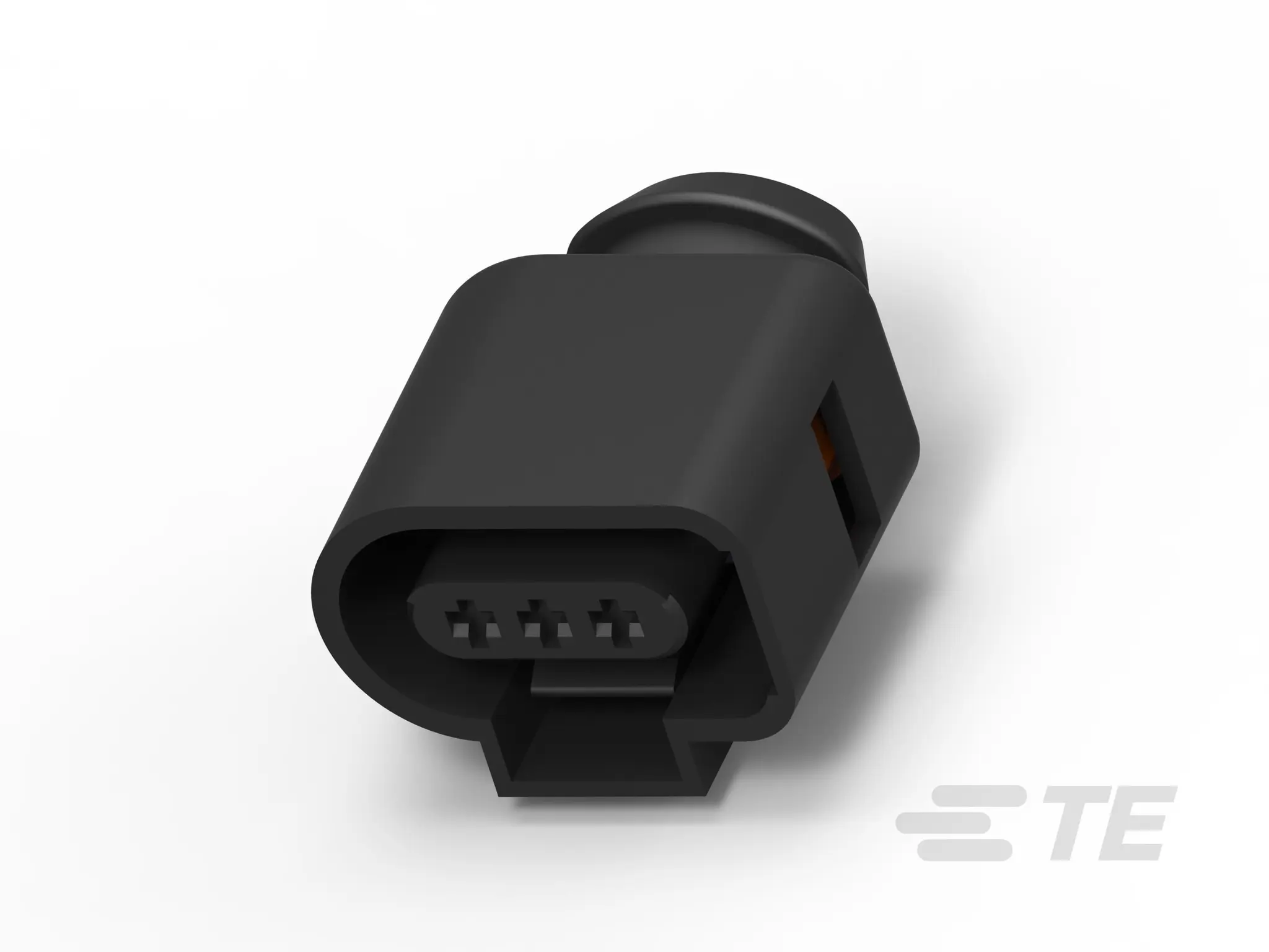 Produktfoto 1 von TE Connectivity 1813271-1 Serie Stecker Polybutylenterephthalat, Stecker, Gerade, 3-polig, Kfz-Steckverbinderzubehör für