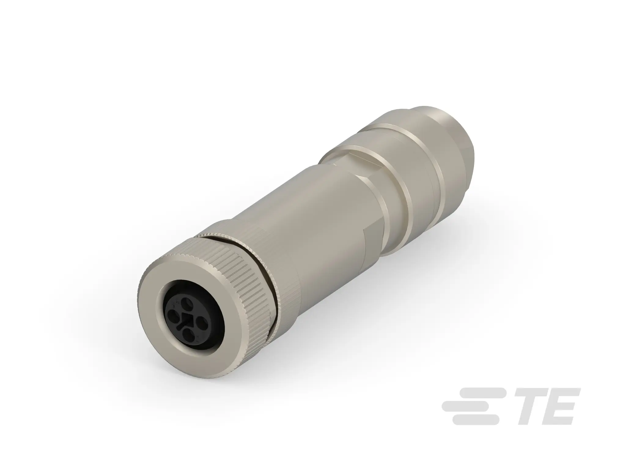 Produktfoto 1 von TE Connectivity M12 Connector M12 Rundsteckverbinder Buchse Buchse 12A IP40