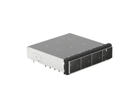 Produktfoto 1 von TE Connectivity QSFP 2297 QSFP-Raster QSFP-Raster für EMI-Dichtung