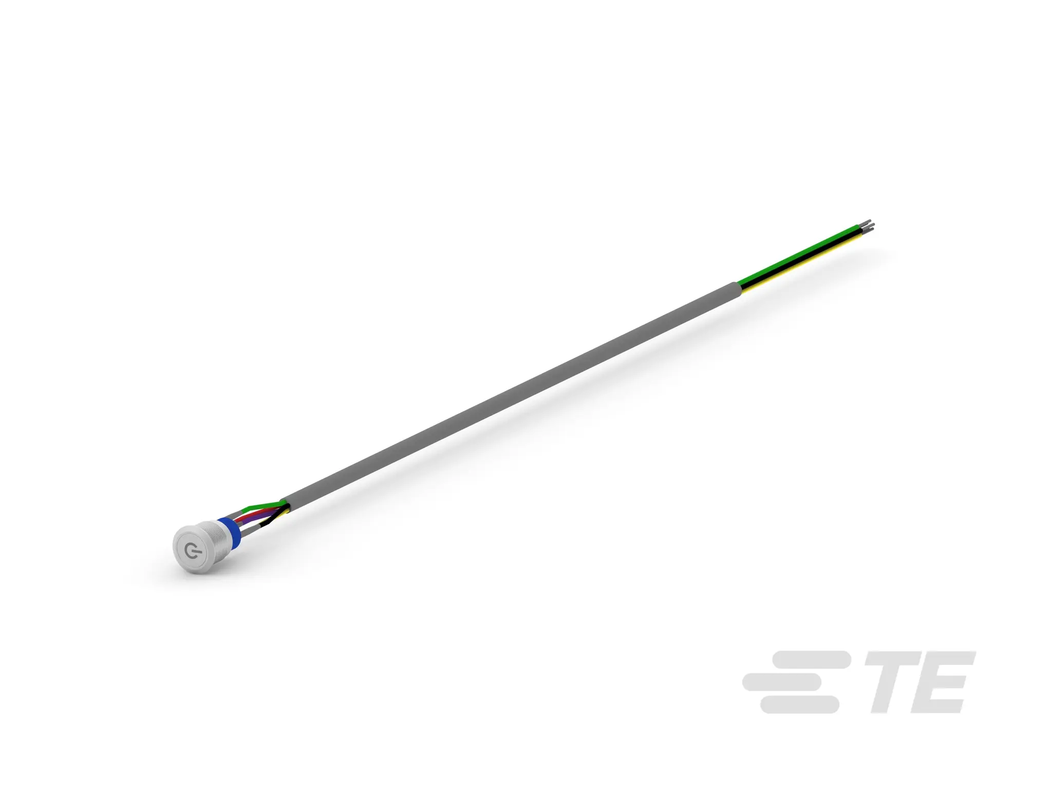 Produktfoto 1 von TE Connectivity Alcoswtich Druckschalter Beleuchtet Ein-Aus Buchse, SPST / 3A 250 V ac, IP67