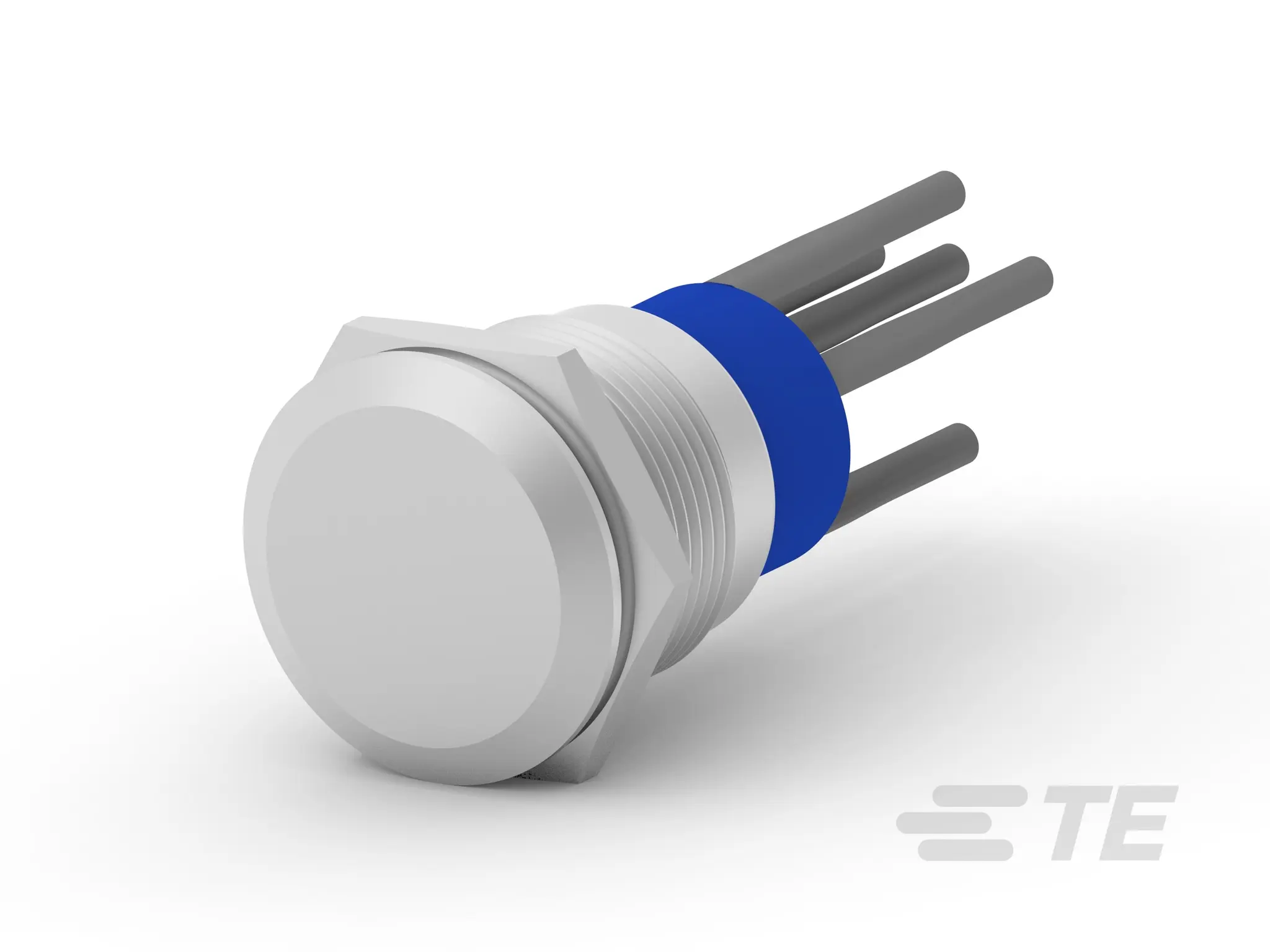 Produktfoto 1 von TE Connectivity Alcoswtich Druckschalter Beleuchtet Ein-Aus Buchse, SPST / 3A 250 V ac, IP67