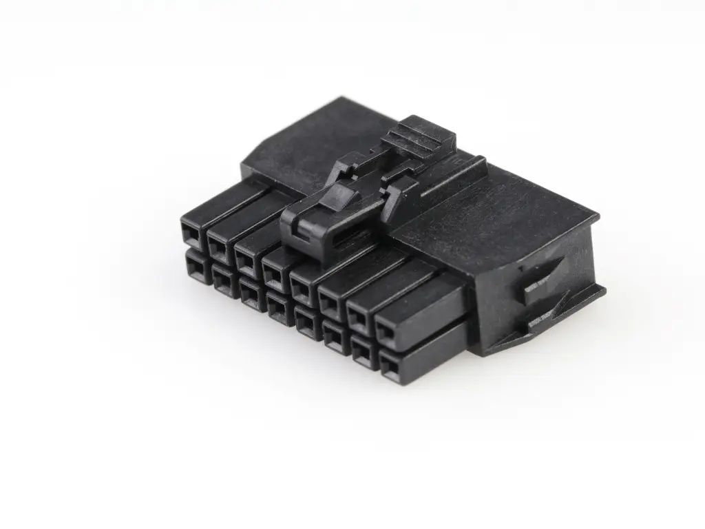 Produktfoto 1 von Molex 105308 Buchse Steckverbindergehäuse 2.5 mm, 16-polig / 2-reihig Gerade, Panel