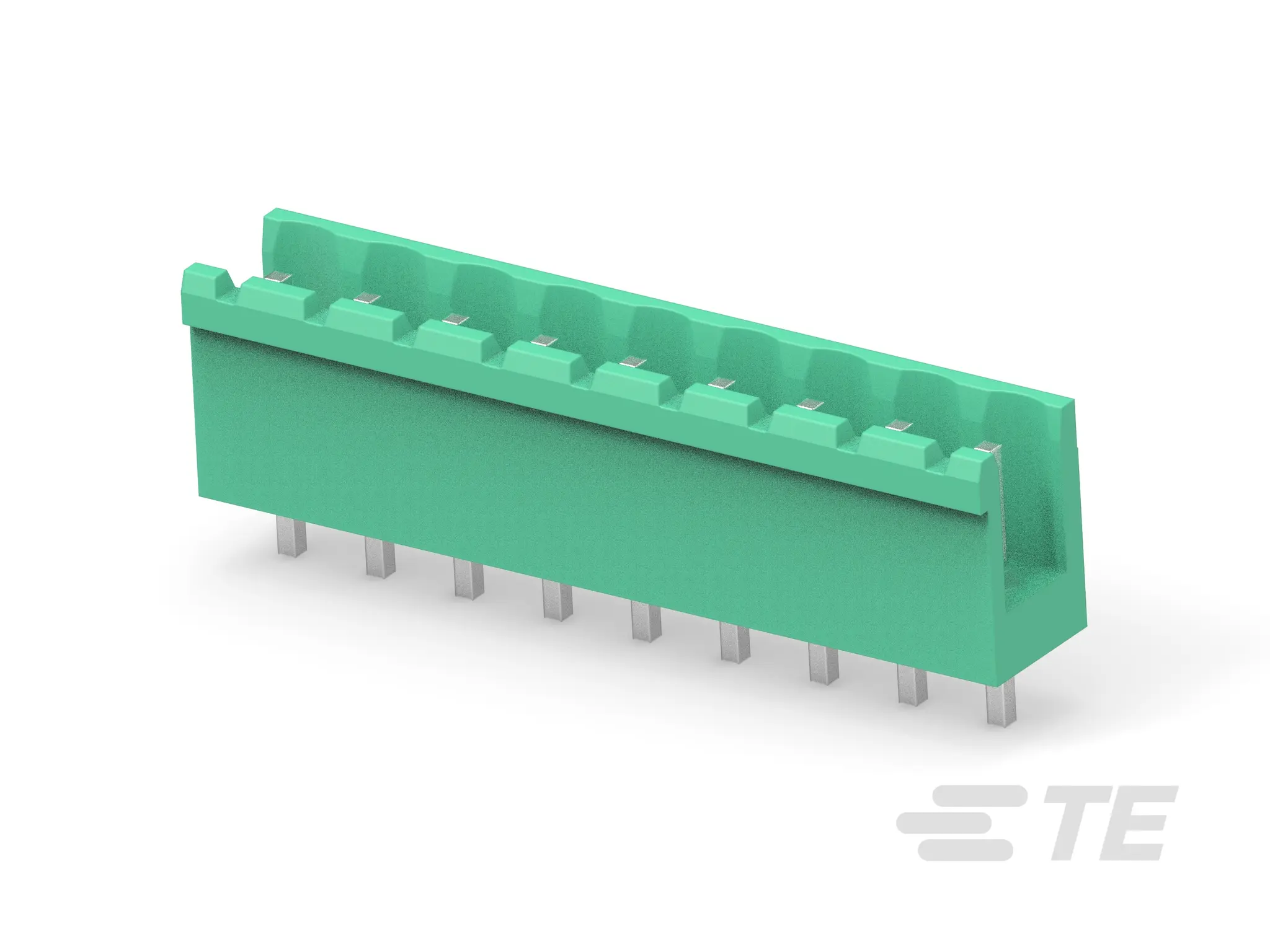 TE Connectivity Buchanan Steckbarer Klemmenblock Header 9-Kontakte 5.08mm-Raster Vertikal