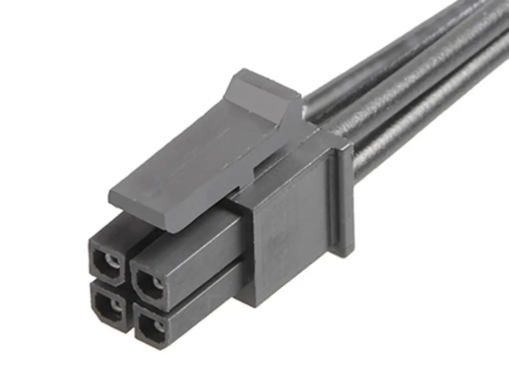 Produktfoto 1 von Molex 4 2147551041 Platinenstecker-Kabel Micro-Fit 30 4 / Micro-Fit 30 Buchse / Buchse, 150 mm