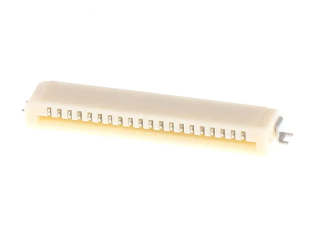 Produktfoto 1 von Molex 52793-2070, SMD gewinkelt FPC-Steckverbinder, 20-polig, Raster 0.3 mm, Eingang oben