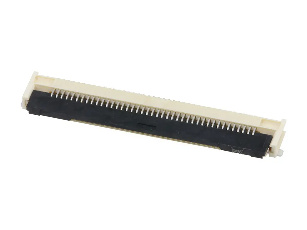 Produktfoto 1 von Molex 505110-4191, SMD gewinkelt FPC-Steckverbinder, 41-polig, Raster 0.5 mm, Unterseite