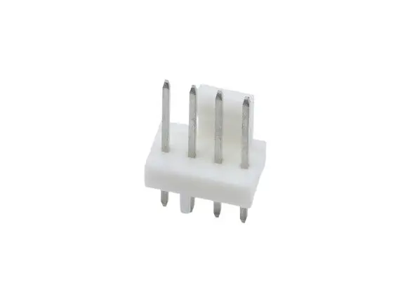 Molex 47053 Leiterplattenleiste Vertikal, 4-polig / 1-reihig, Raster 2.54 mm Raster Durchsteckmontage, Kabel-Platine,