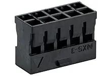 Molex 51110 Buchse Steckverbindergehäuse 2 mm, 20-polig / 2-reihig