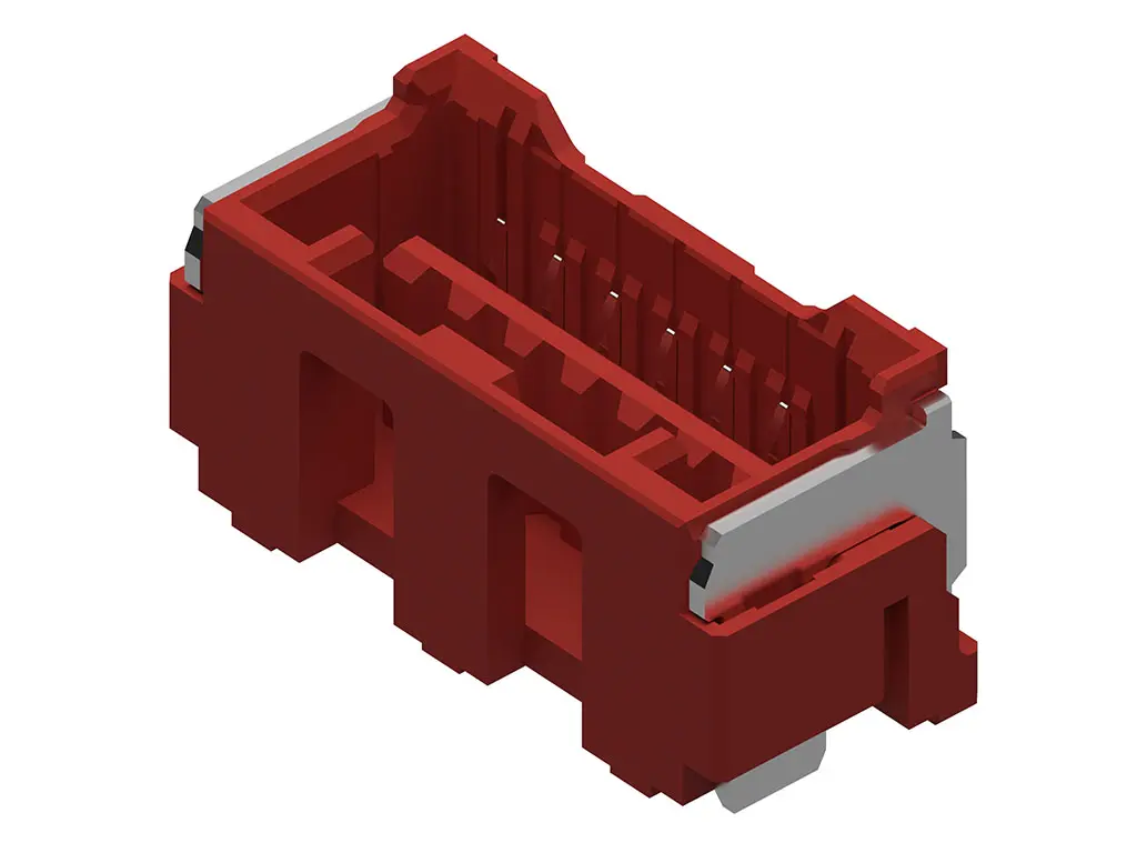 Produktfoto 1 von Molex 50258 Leiterplattenbuchse Vertikal Platine 7-polig / 1-reihig, Raster 1.5 mm SMD