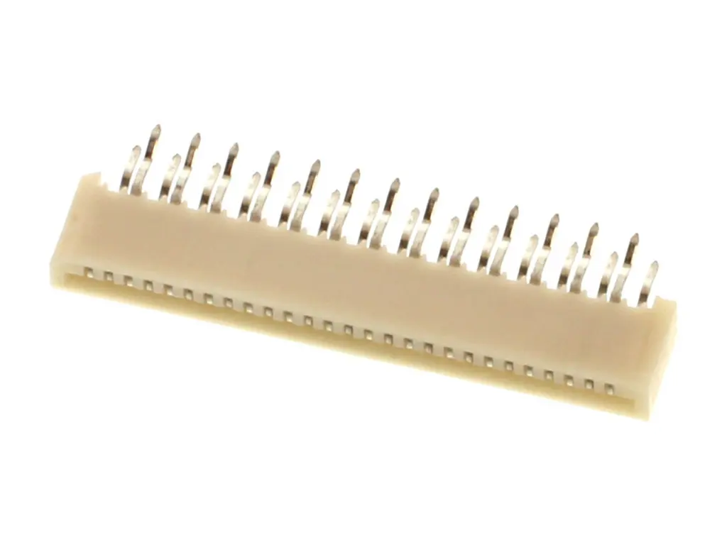 Produktfoto 1 von Molex 52806-2710, SMD gewinkelt FPC-Steckverbinder, 27-polig, Raster 0.3 mm, Unterseite