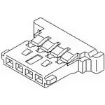 Produktfoto 1 von Molex 5114 Buchse Stiftsockel 1.25 mm, 15-polig / 1-reihig