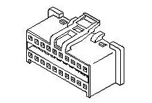 Molex 5124 Buchse Stiftsockel 2 mm, 40-polig / 2-reihig