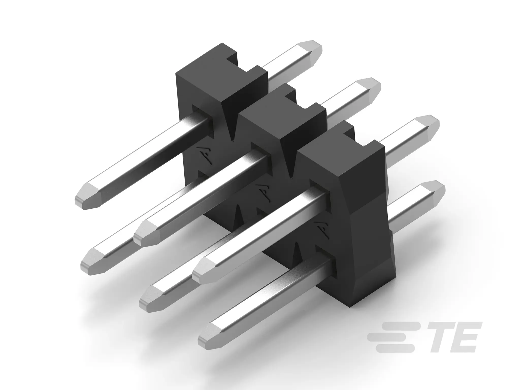 Produktfoto 1 von TE Connectivity AMPMODU Leiterplatten-Stiftleiste Vertikal, 8-polig / 2-reihig, Raster 2mm, Nicht ummantelt