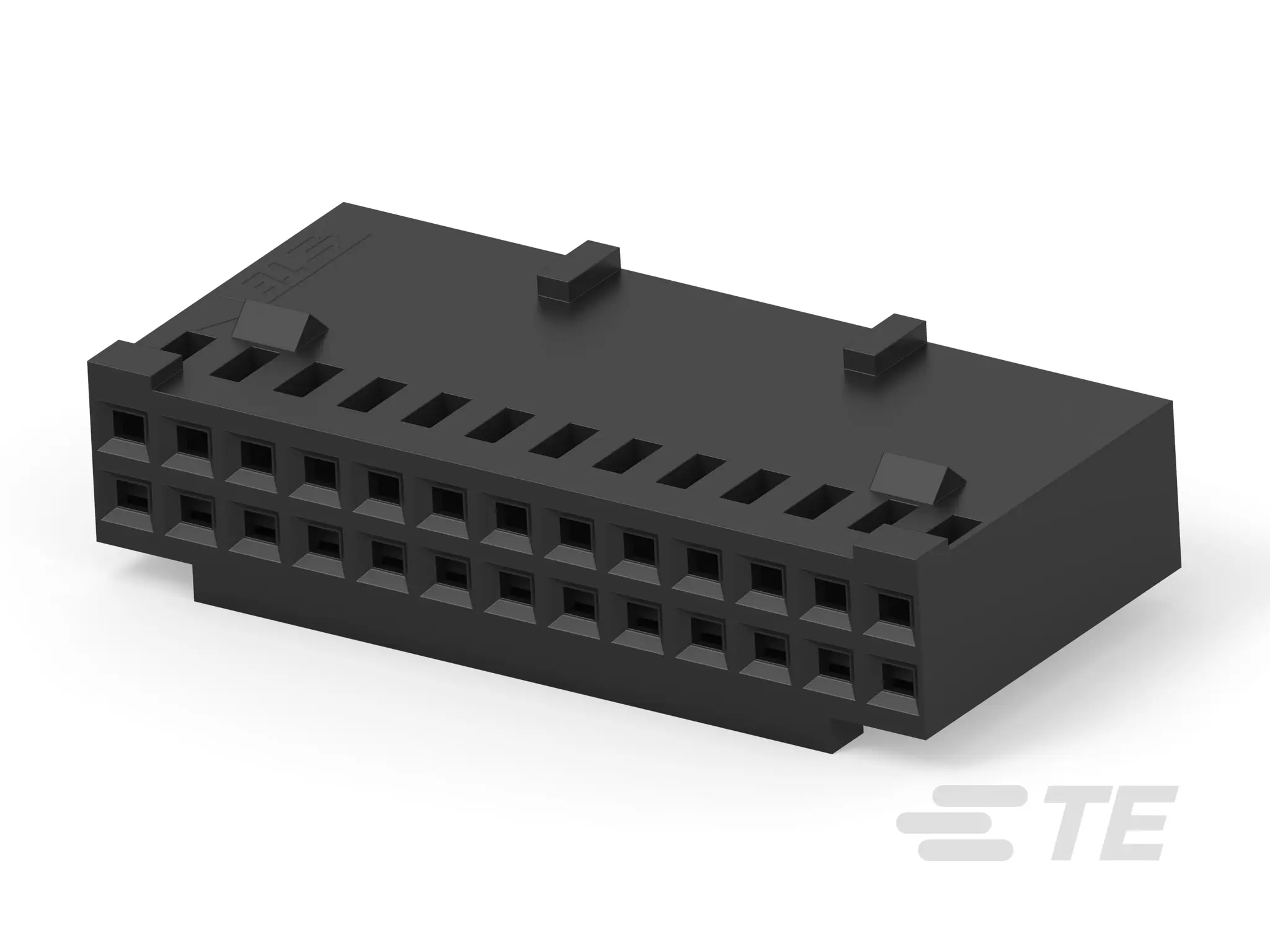 Produktfoto 1 von TE Connectivity AMPMODU Buchse Steckergehäuse 2.54 mm, 26-polig / 2-reihig