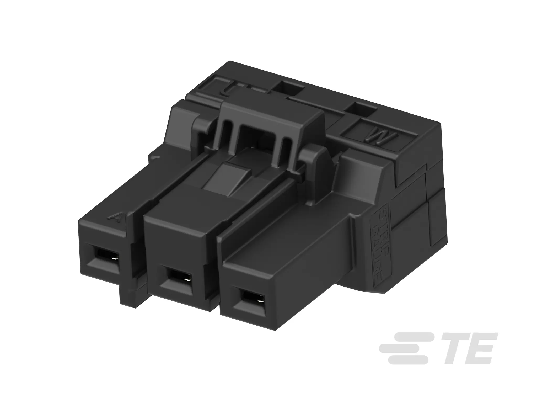 Produktfoto 1 von TE Connectivity Dynamic 3000 Steckergehäuse 7.5 mm, 3-polig / 1-reihig Vertikal, Kabel