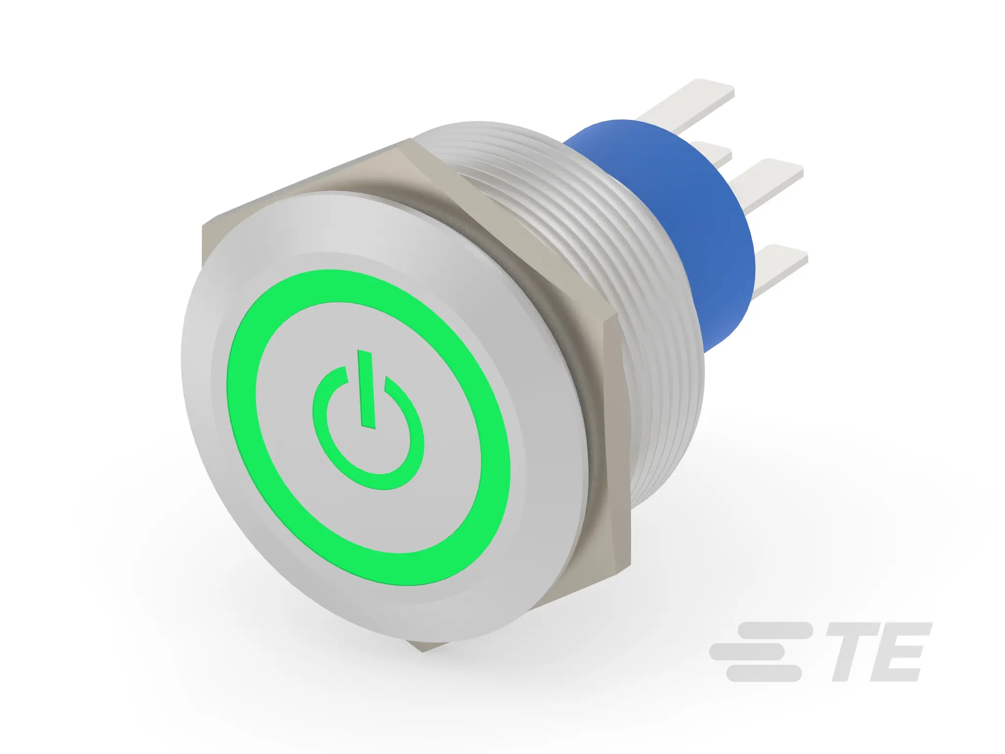 Produktfoto 1 von TE Connectivity Alcoswitch AV25 Druckschalter Beleuchtet Ein-Aus Buchse, DPST / 3 A 250 V ac, IP40