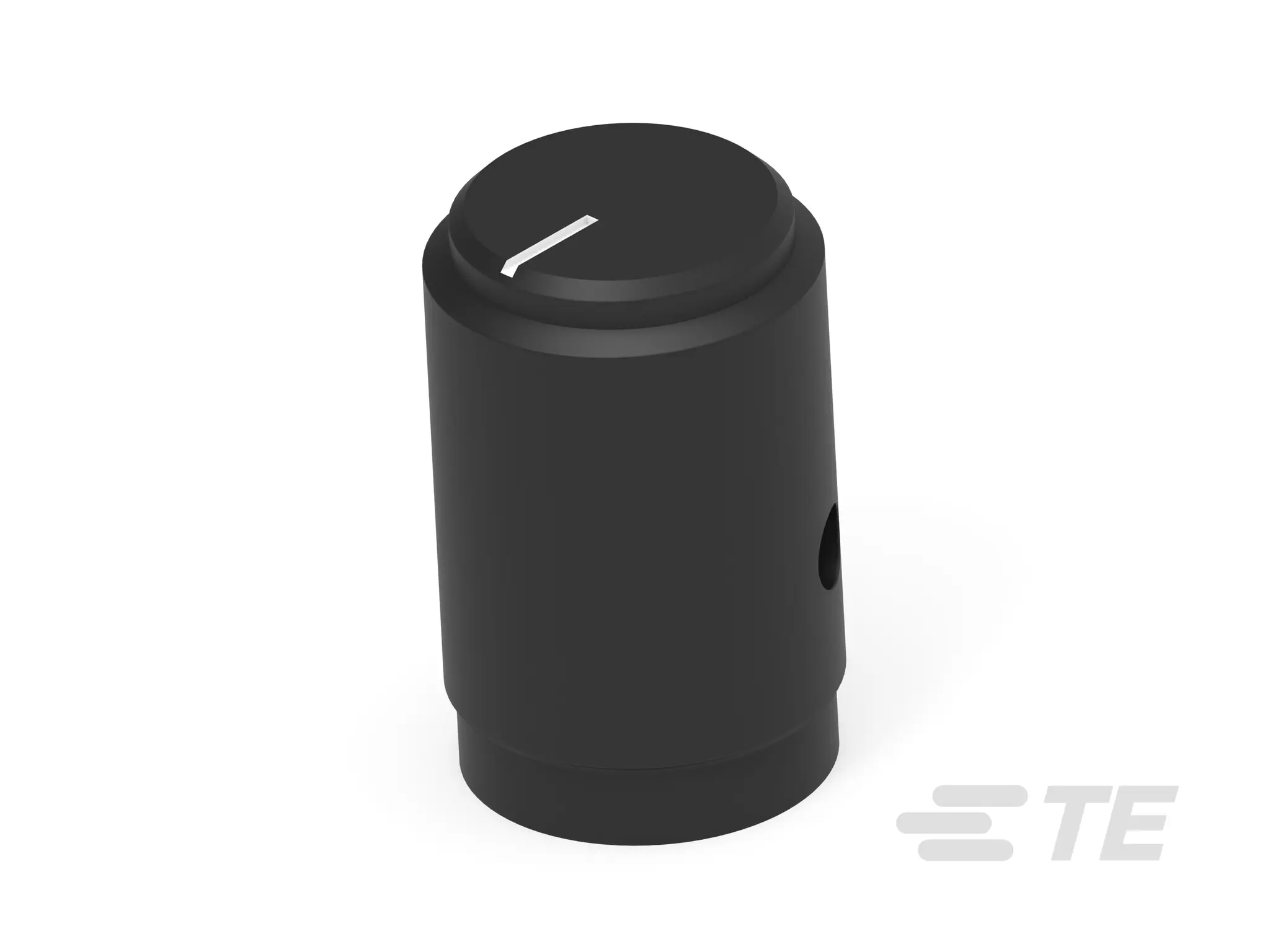 TE Connectivity Drehschalterknopf zur Verwendung mit Alcoswitch-Serie Schwarz