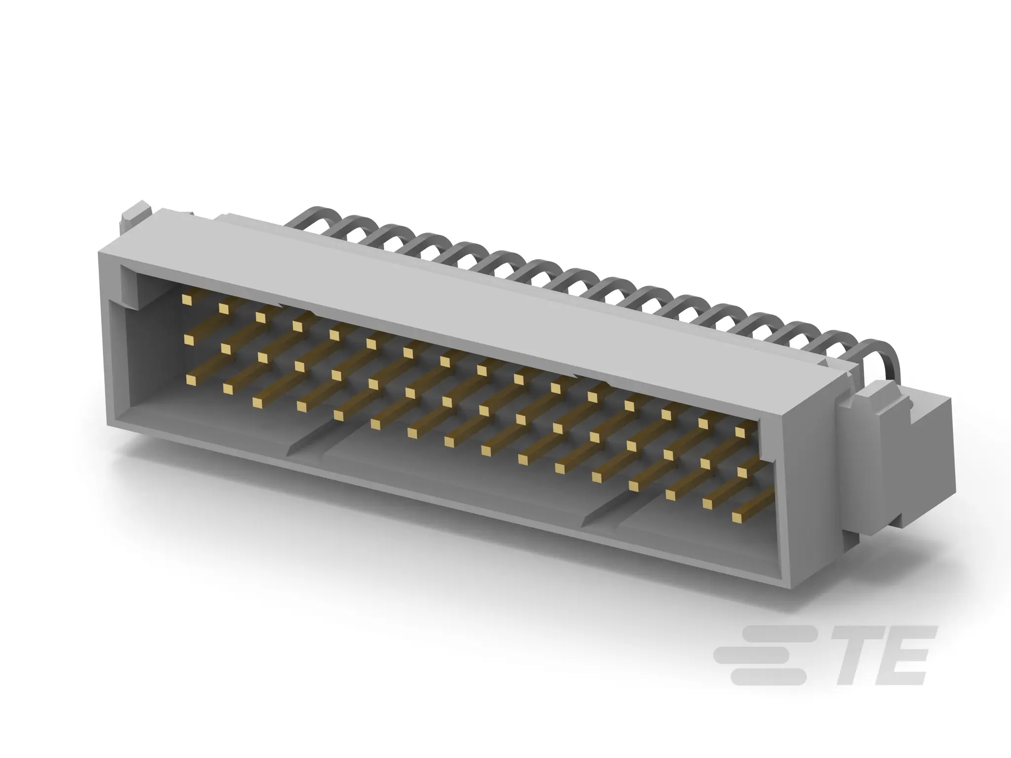 Produktfoto 1 von TE Connectivity 148714-1, 2.54 mm Backplane-Steckverbinder Anschluss, 48-polig Stecker, 3-reihig, gewinkelt, Platine 16