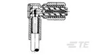 Produktfoto 1 von TE Connectivity 1495009-1 Koaxialsteckverbinder, Gerade