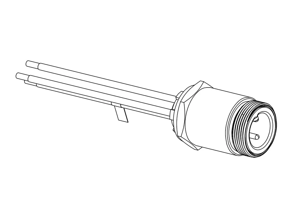Produktfoto 1 von Molex, Gerade 130066 Rundsteckverbinder Adapter 4 M35, IP40 Stecker 4 1/2-14 NPT in