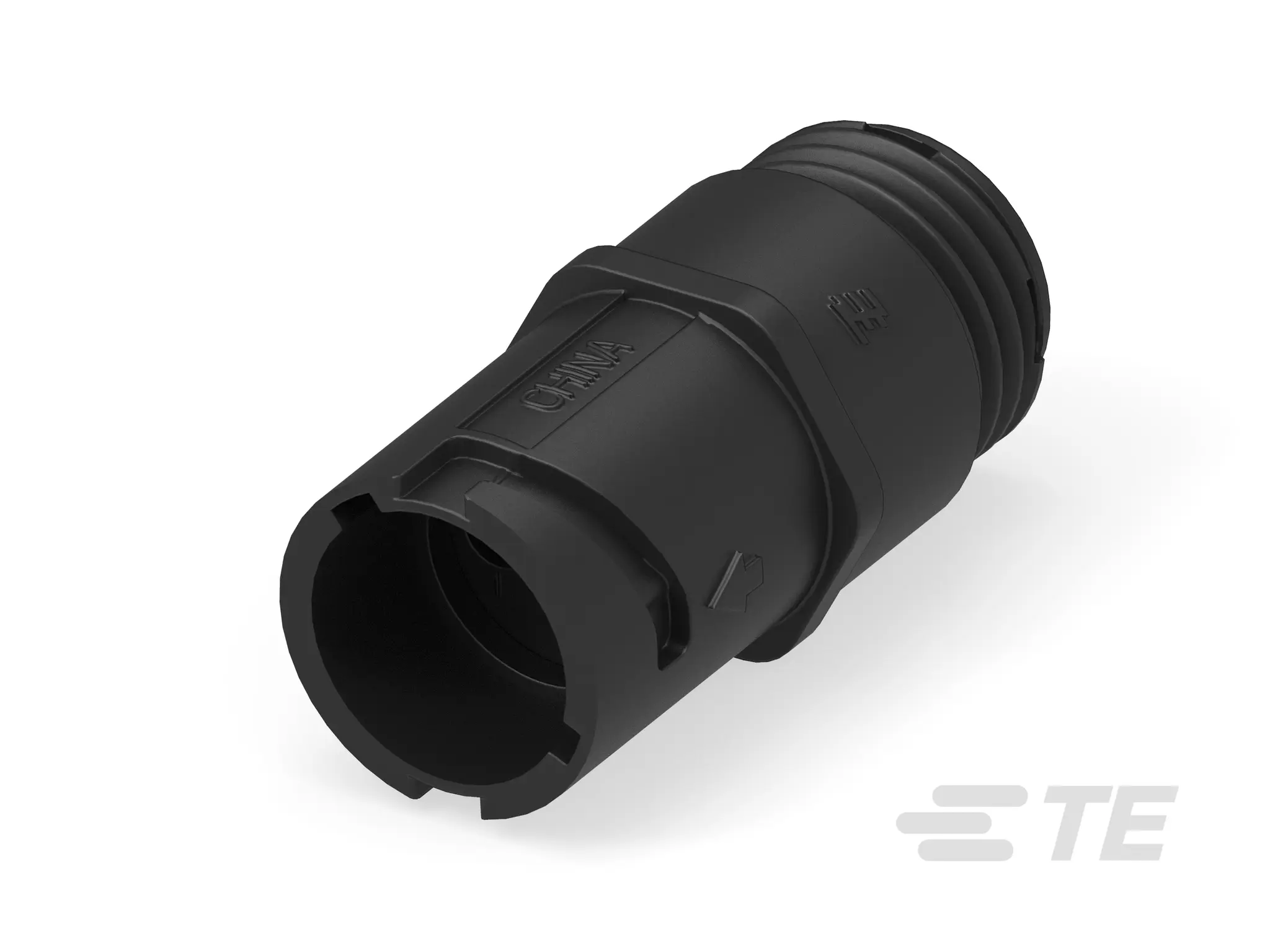 Produktfoto 1 von TE Connectivity 14455 8 Standard Industrie-Rundsteckverbinder Stecker 3-polig Stecker 7.5A Kabel