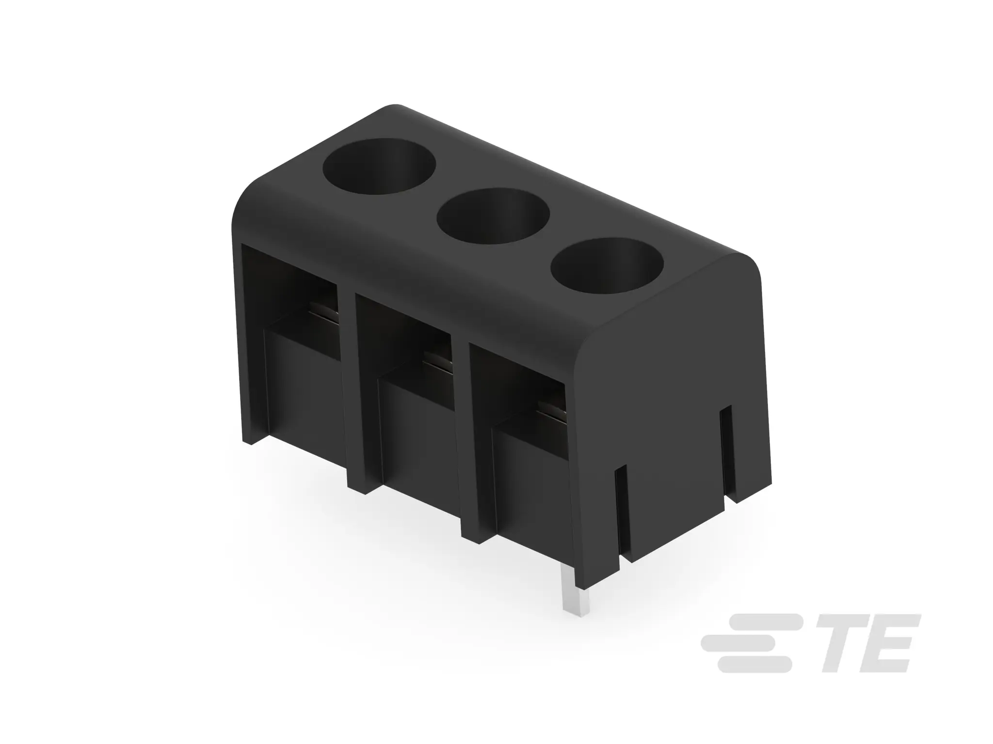 Produktfoto 1 von TE Connectivity Klemmstreifen Vertikal Kupferlegierung 1-reihig 15A, Raster 9.53 mm, 300V M3.5 Zinn