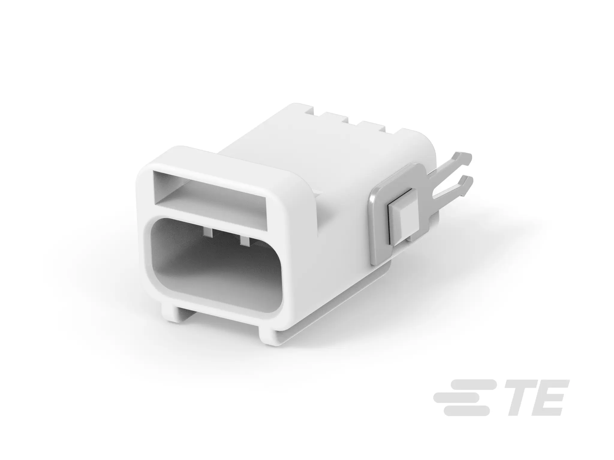 Produktfoto 1 von TE Connectivity 28342 Beleuchtungssteckverbinder, Platine Stecker, Anschluss 5A, Kontakte: 3 IP40, Anz.Ausl. 3, 22 AWG
