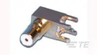 Produktfoto 1 von TE Connectivity 1408337-1 Stecker Koaxialsteckverbinder QMA-Steckverbinder, Platine, 50 Ω Lot, 13.6 mm, gewinkelt