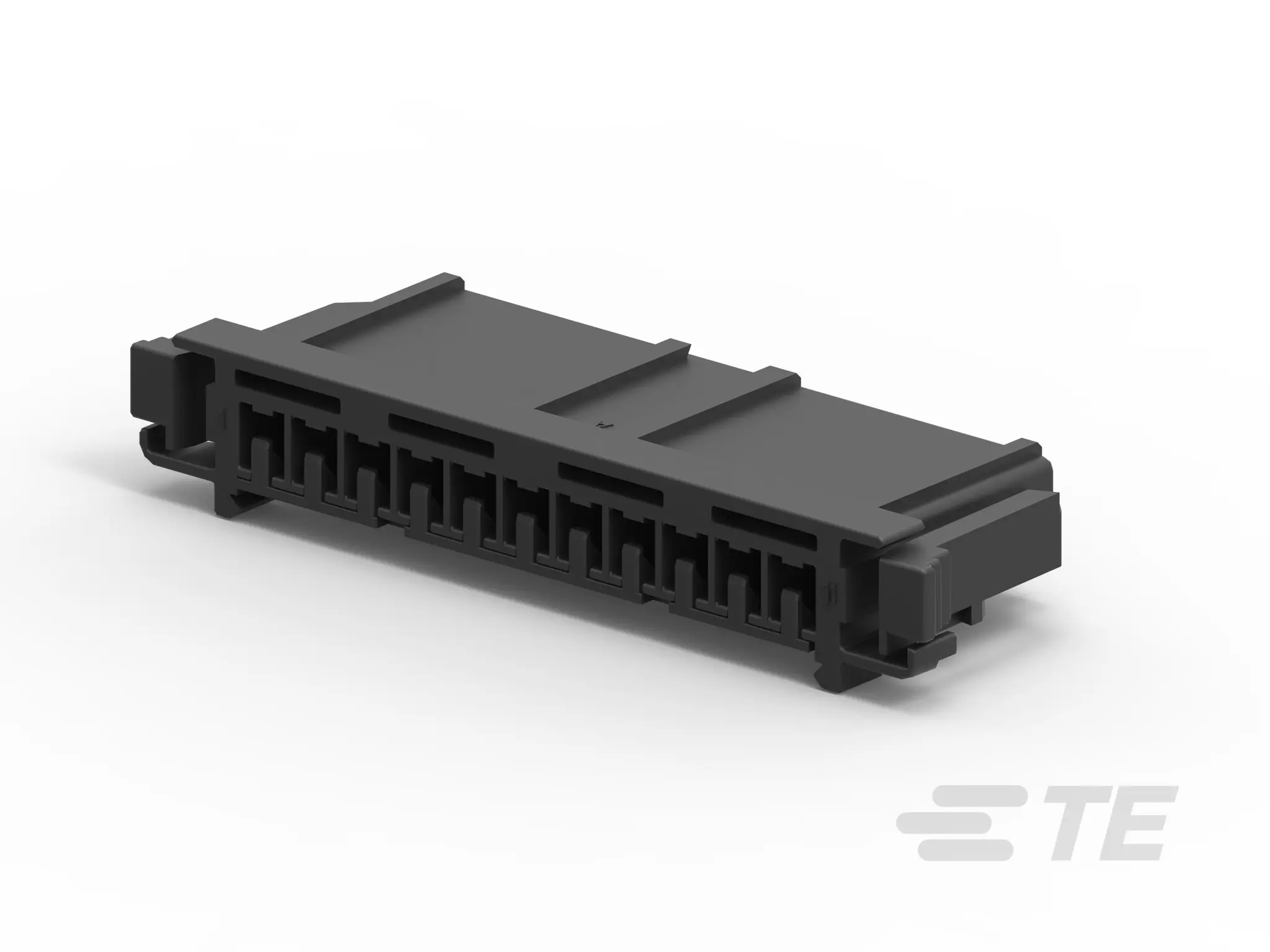TE Connectivity 1326359-1 Serie Kfz-Steckverbindergehäuse Polybutylenterephthalat, Buchse, Gerade, 11-polig,