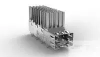 Produktfoto 1 von TE Connectivity AMP SCSI Connectors QSFP-Raster Anschluss für E/A Stecker