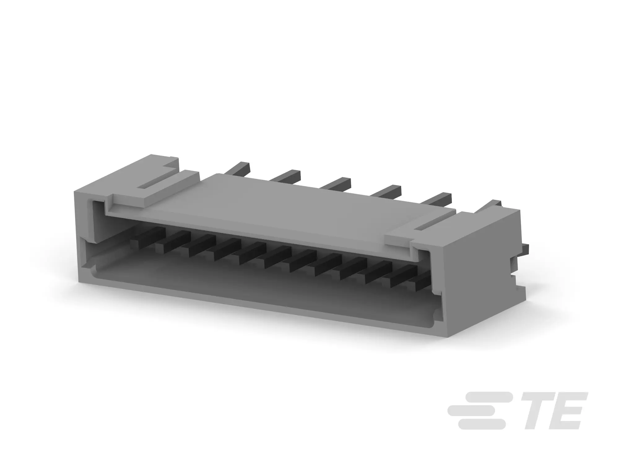 Produktfoto 1 von TE Connectivity AMP CT Leiterplattenleiste Vertikal, 13-polig / 1-reihig, Raster 1.5 mm Raster Platine, Kabel-Platine,