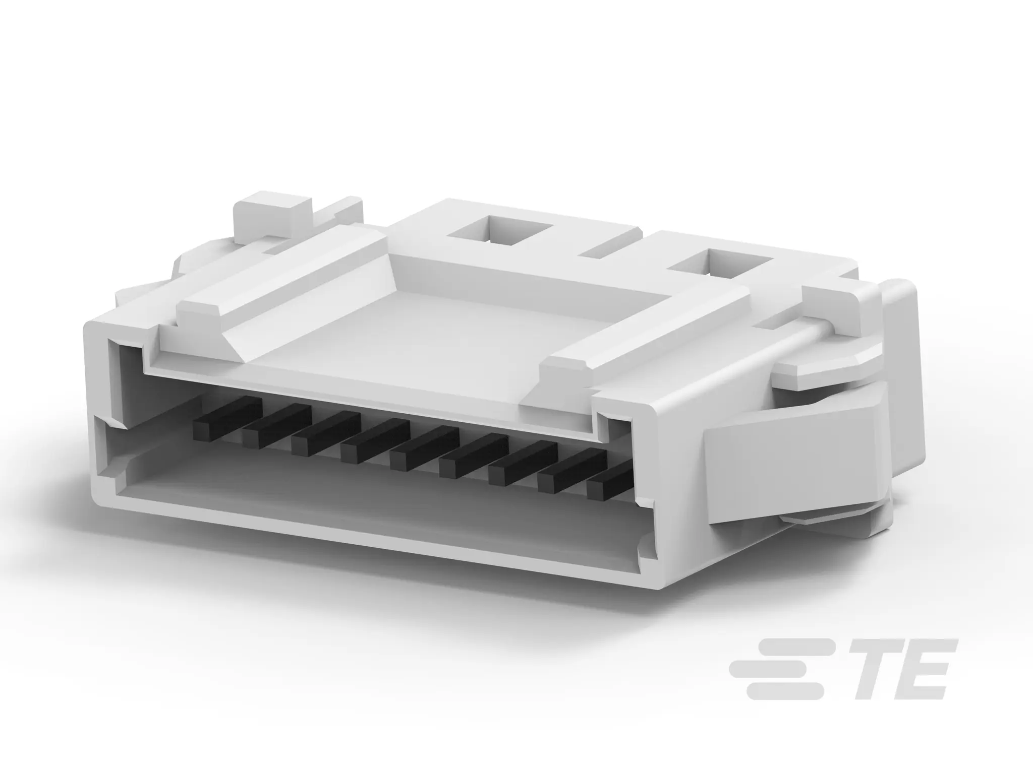 Produktfoto 1 von TE Connectivity AMP CT Leiterplattenleiste Vertikal, 10-polig / 1-reihig, Raster 1.5 mm Raster Panel, Kabel zu Panel,