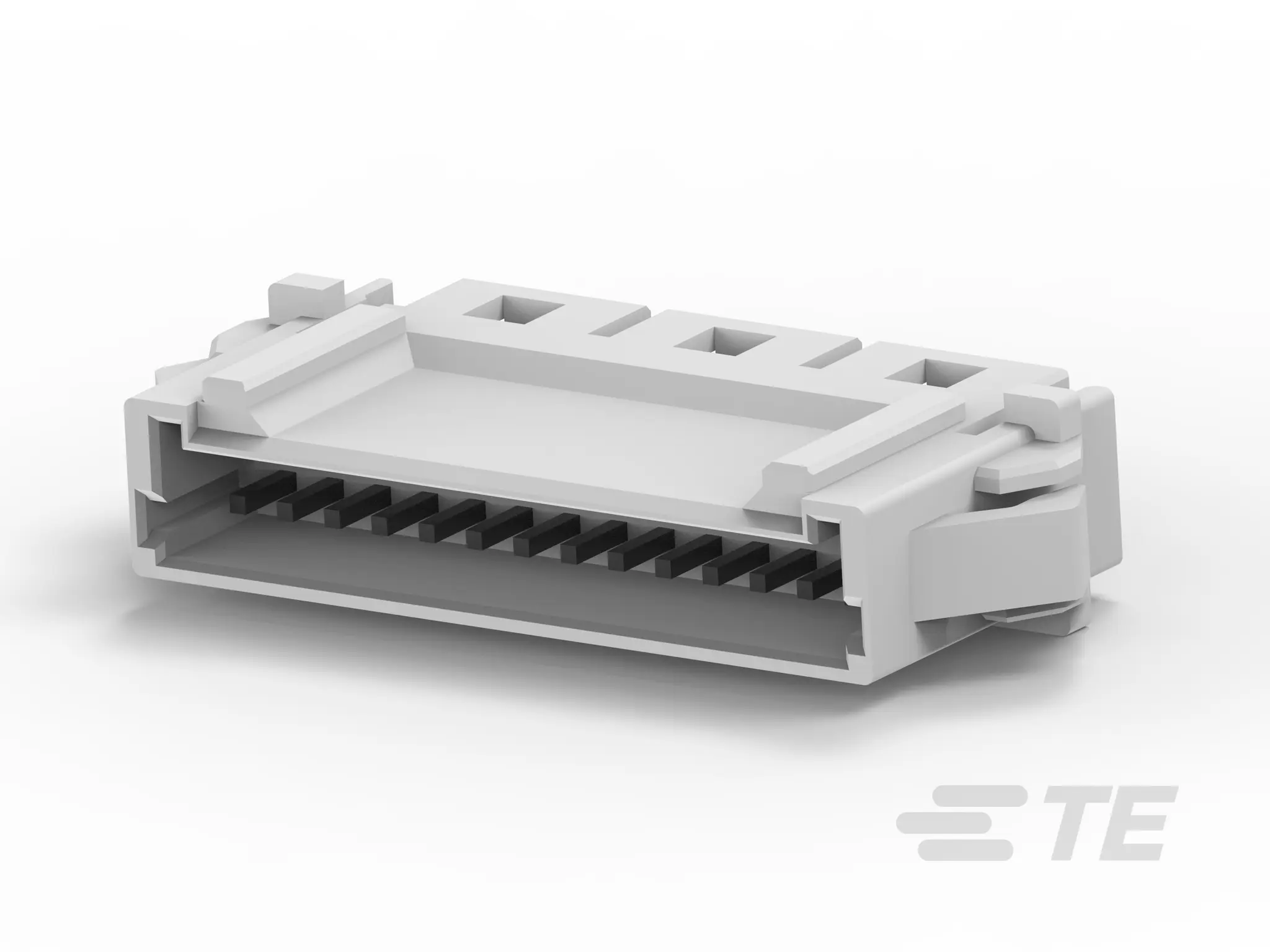 Produktfoto 1 von TE Connectivity AMP CT Leiterplattenleiste Vertikal, 14-polig / 1-reihig, Raster 1.5 mm Raster Panel, Kabel zu Panel,