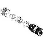 Produktfoto 1 von Molex 130047 Industrie-Rundsteckverbinder Kabel