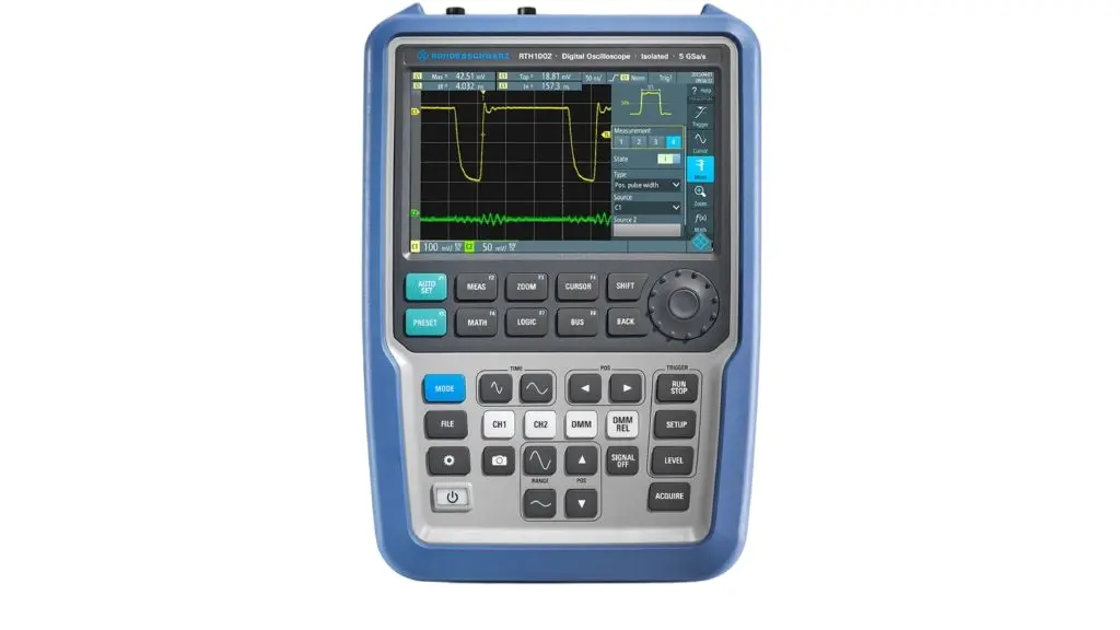 Produktfoto 1 von Rohde & Schwarz RTH Handheld Oszilloskop 4-Kanal Analog 500MHz