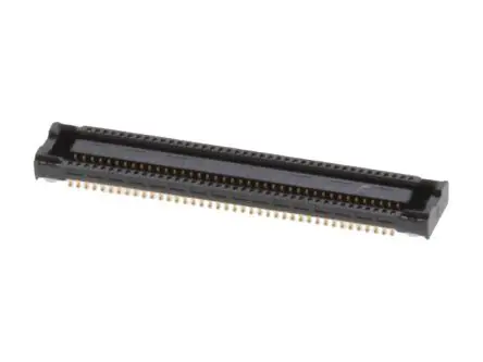 Produktfoto 1 von Molex 51338 Leiterplattenbuchse Vertikal Platine 80-polig / 2-reihig, Raster 0.4 mm SMD