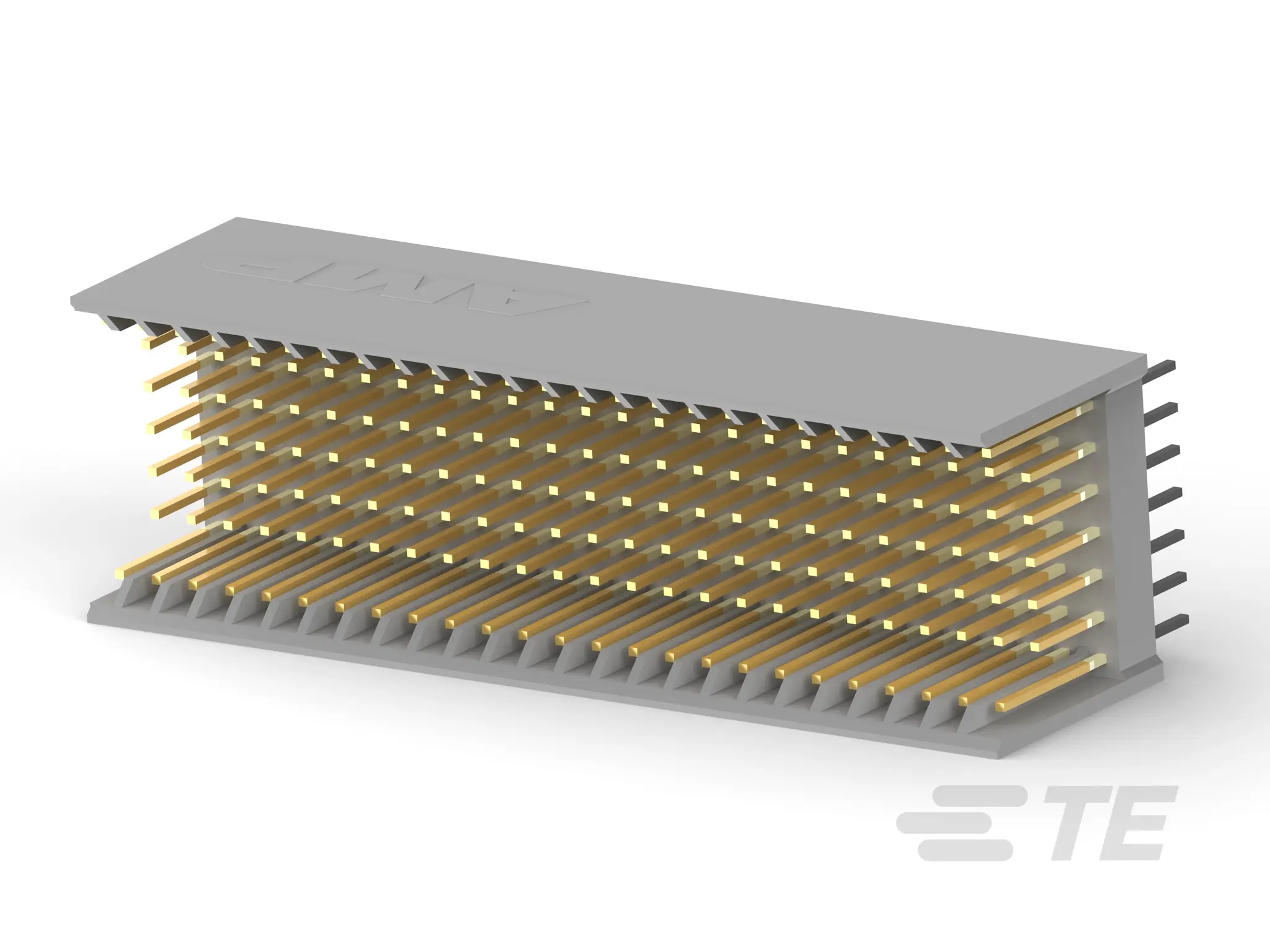 Produktfoto 1 von TE Connectivity Z-PACK Leiterplattenleiste Vertikal, 175-polig / 7-reihig, Raster 2 mm Raster Platine, Platine-Platine,