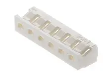 Produktfoto 1 von Molex 51015 Steckverbindergehäuse 2 mm, 2-polig / 1-reihig Vertikal, Crimpbefestigung
