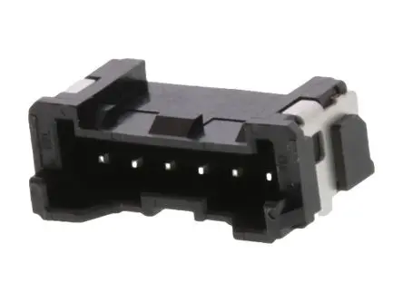 Produktfoto 1 von Molex 505575 Leiterplattenleiste Vertikal, 6-polig / 1-reihig, Raster 2 mm Raster Oberfläche, Ummantelt