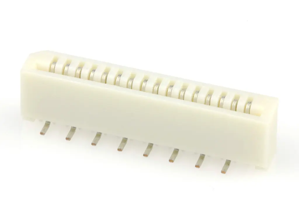 Produktfoto 1 von Molex 52808-1671, Oberfläche Vertikal FPC-Steckverbinder, 16-polig, Raster 1 mm