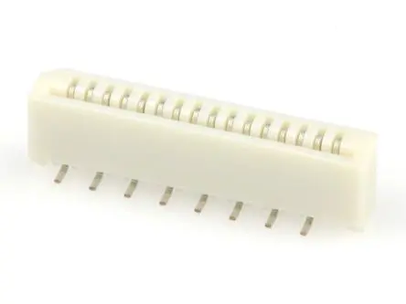 Produktfoto 1 von Molex 52808-1671, Oberfläche Vertikal FPC-Steckverbinder, 16-polig, Raster 1 mm