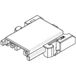 Produktfoto 1 von Molex 503469 Leiterplattenleiste gewinkelt, 2-polig / 1-reihig, Raster 3.7 mm Raster Oberfläche, Flexi